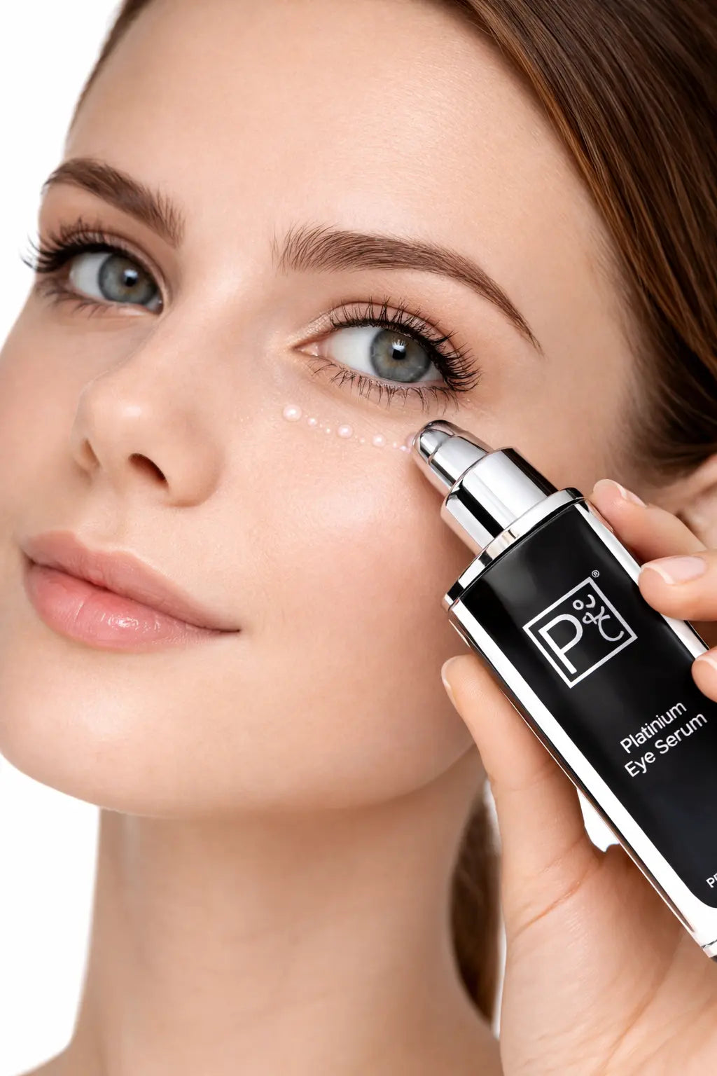 Platinum Eye Serum Lift. Brighten. Erase the Signs.