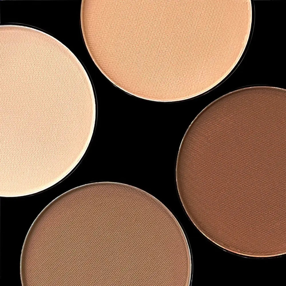 Highlight Contouring Powder Palette With Brush-1