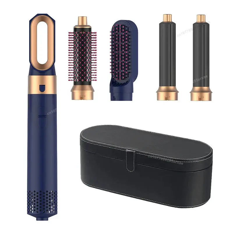 5-in-1 Professional Hair Styler and Dryer Hot Air Styler Comb OBA
