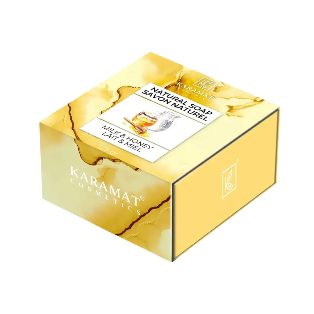 Savon naturel au lait & miel 125gr Karamats.fr