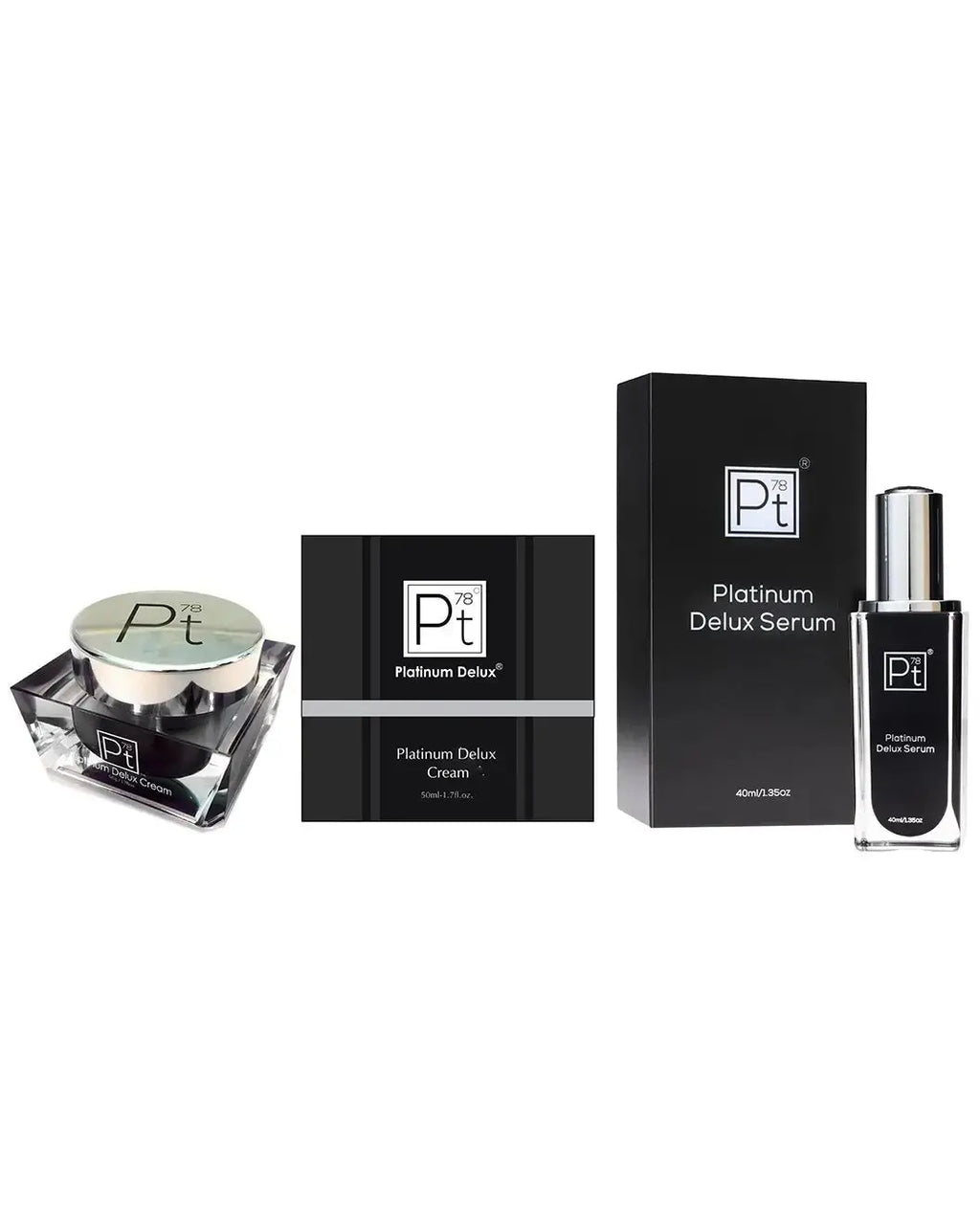Women's 2pc Diamond Cream & Serum Set Diamond Radiance. Timeless Beauty.