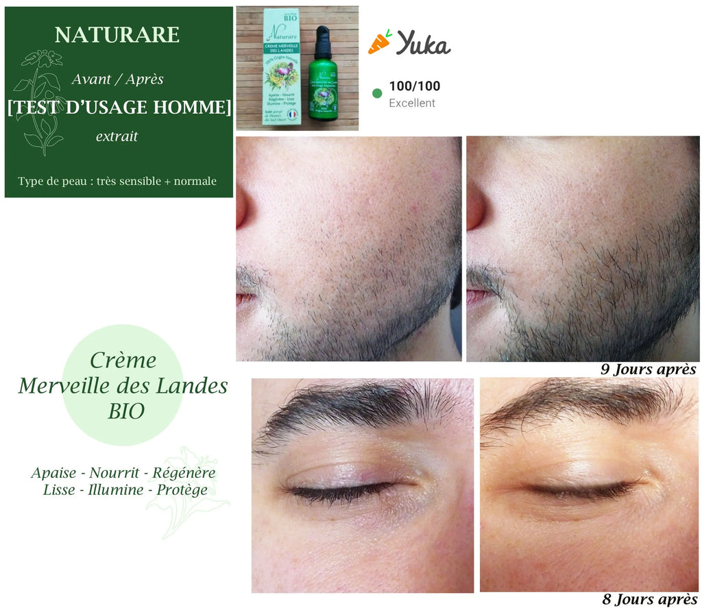 MERVEILLE DES LANDES BIO - Soin de peau Sensible Régénération Intégrale Visage Beauté & Cosmétiques