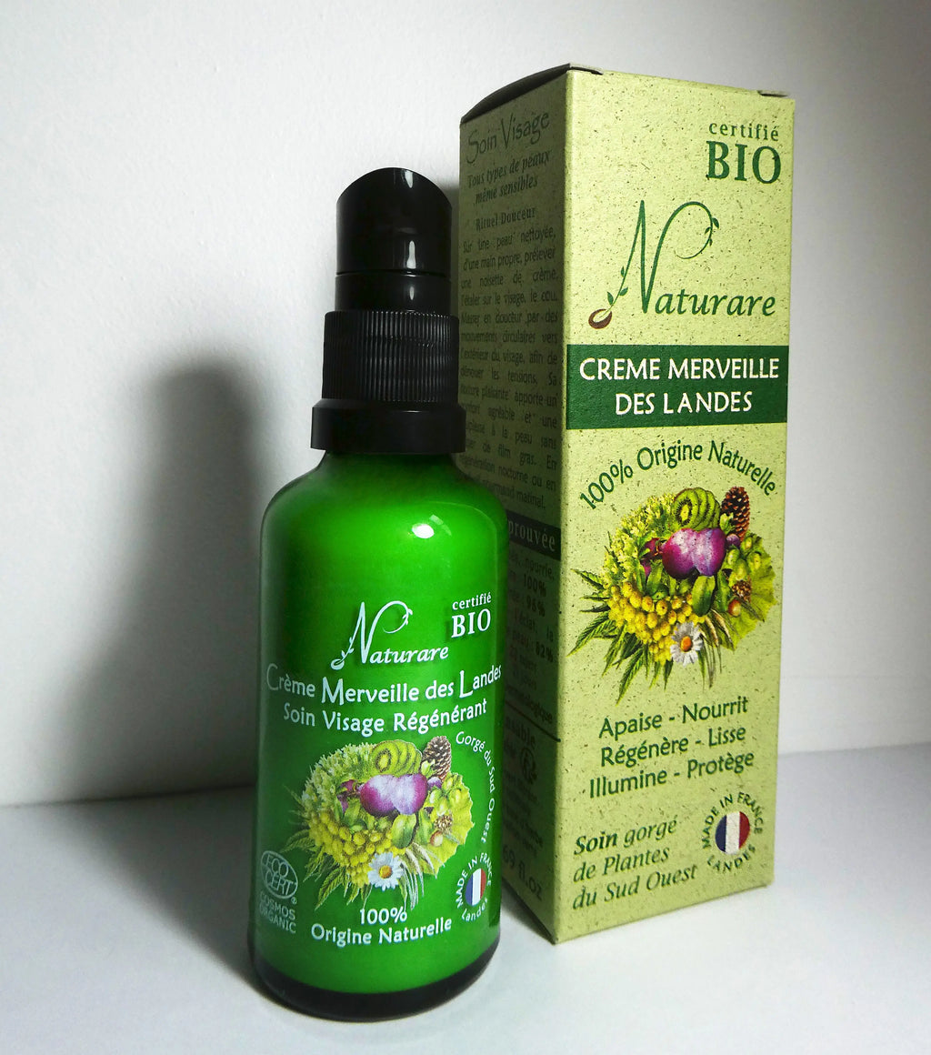 MERVEILLE DES LANDES ORGANIC - Sensitive Skin Care Complete Regeneration Face Naturare.fr