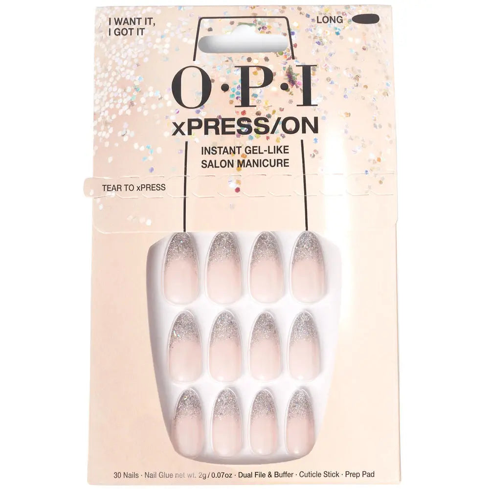 OPI xPRESS/ON Artificial Nails Nail Art #I Want It, I Got It 30 u Opi