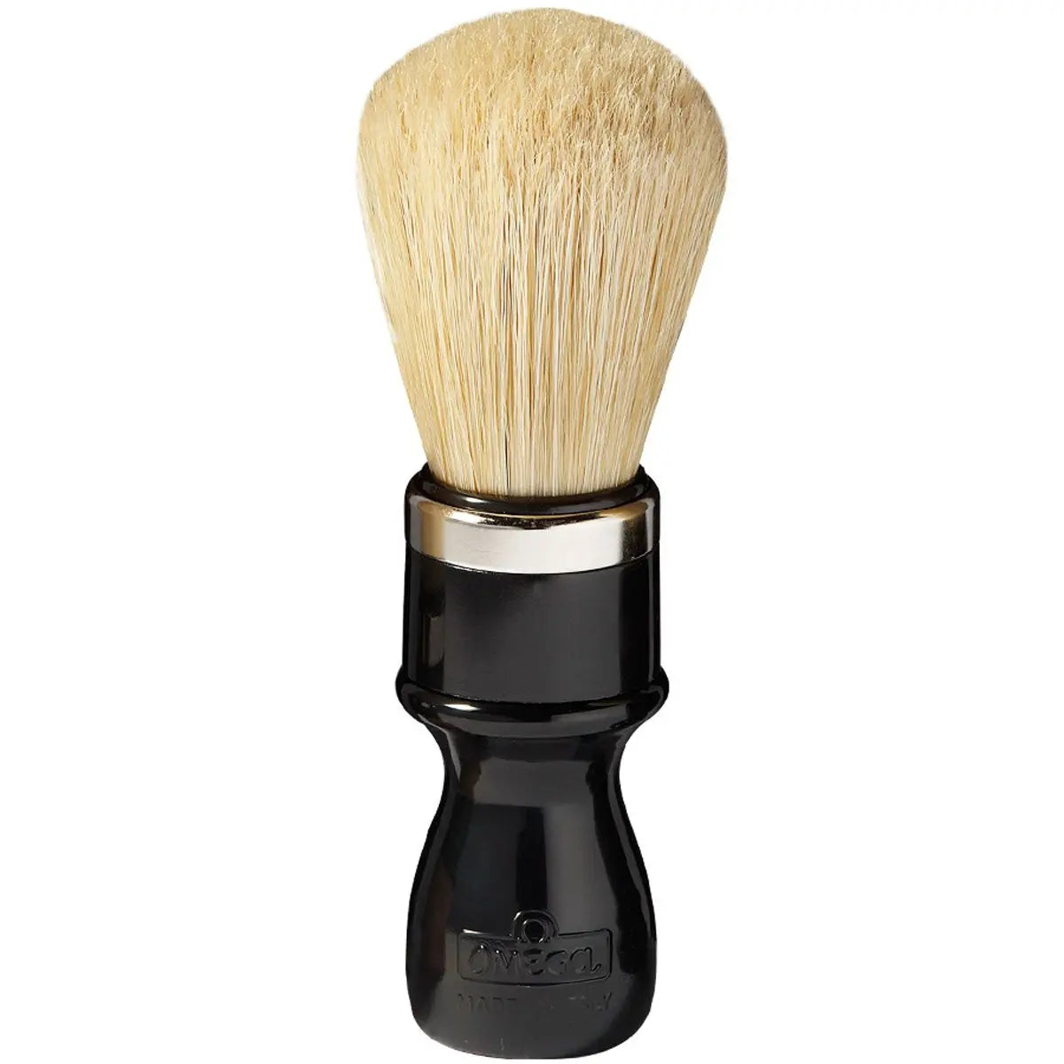 Omega shaving brush pig bristle metal ring professional 14cm Omega